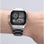 2423 時尚男士方形多功能防水運動手錶