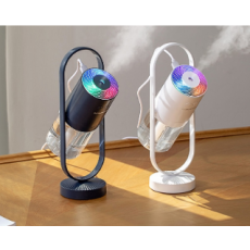 2216 檯面USB香薰霧化氛圍投影燈加濕器