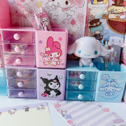 8890 Sanrio抽屜式彩色桌面首飾盒/收納盒