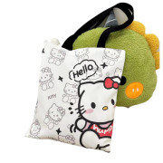 9358 Hello Kitty單肩手提帆布包購物袋