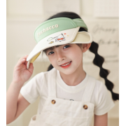 9439 Sanrio防曬可伸縮加寬帽簷兒童可愛空頂帽